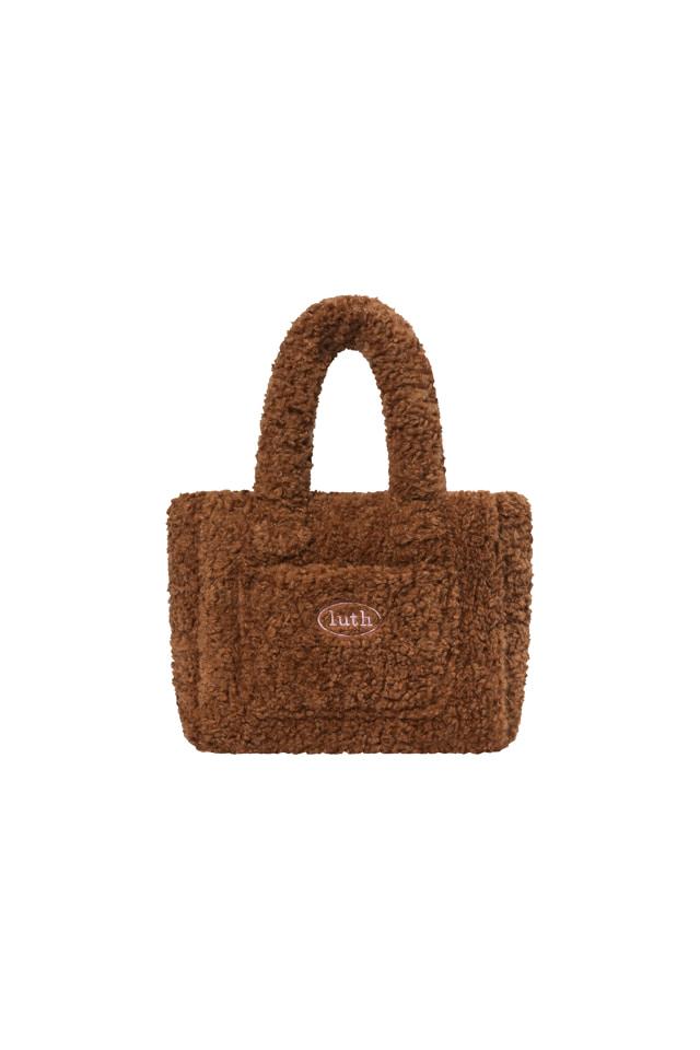 [예약판매 - 12월 30일부터 순차출고] 4차)Teddy Bag _ BROWN _ S