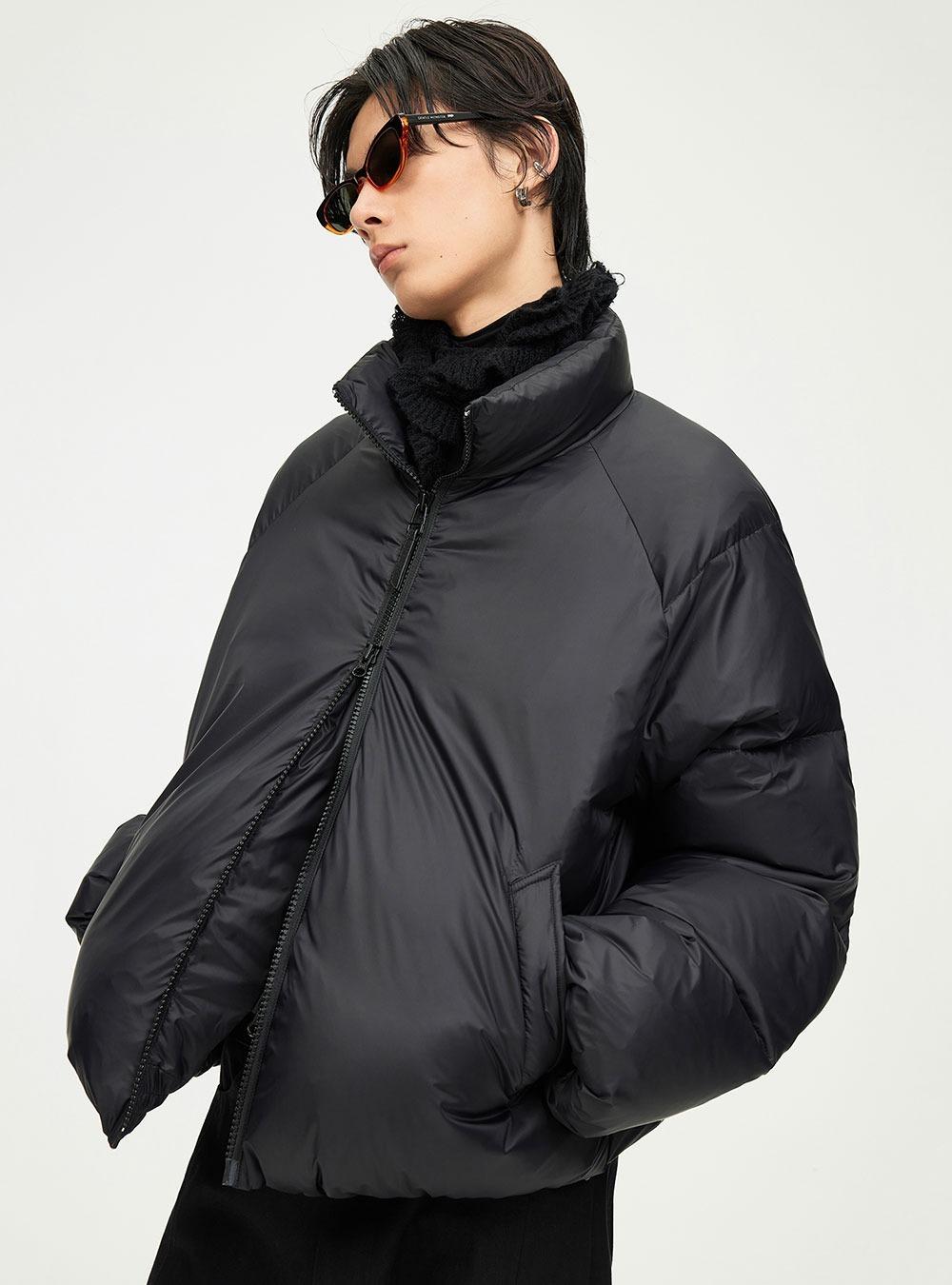 [Simple Project] White Duck Down Short Coat