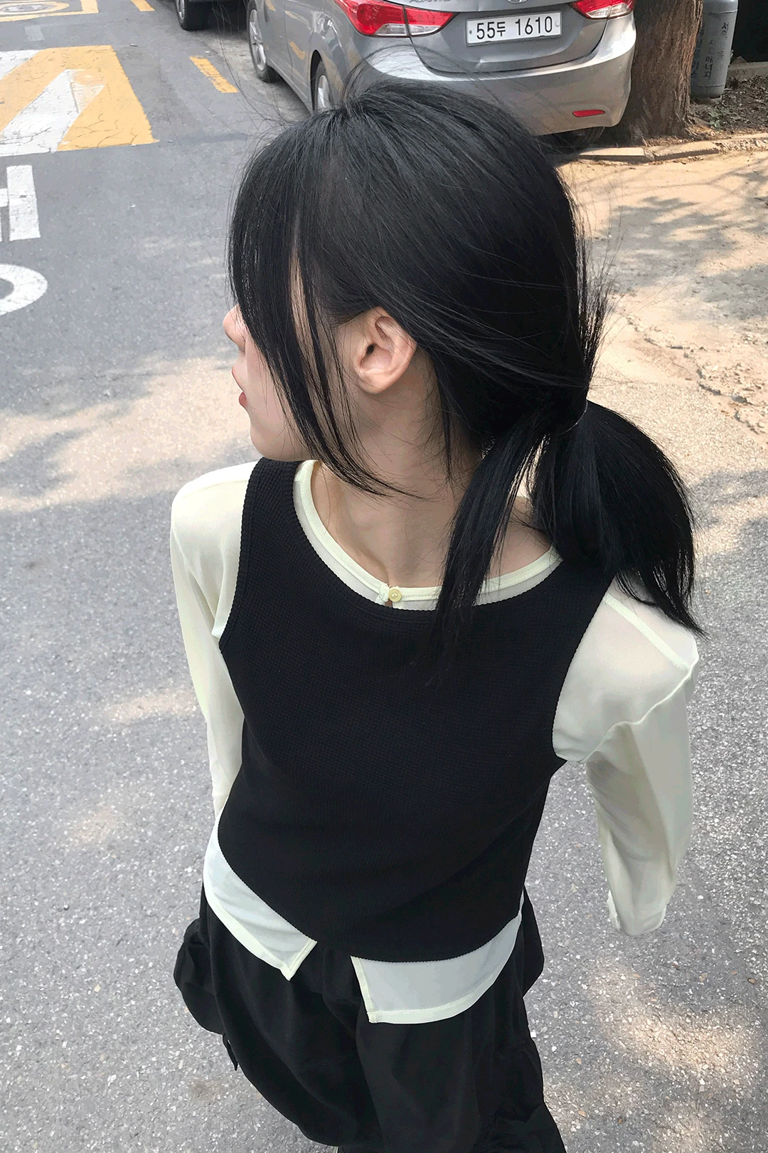 WAFFLE LOFT SLEEVELESS
