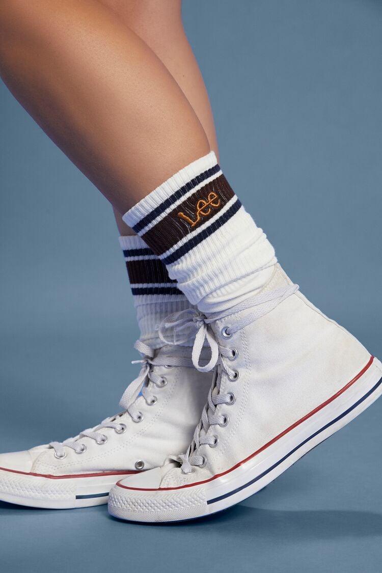 Lee Varsity-Striped Socks | Forever 21