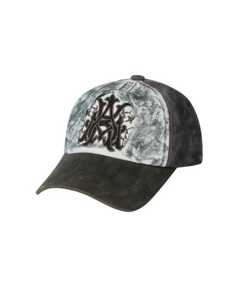 Contrast Washed Cotton Ball Cap (Gray)