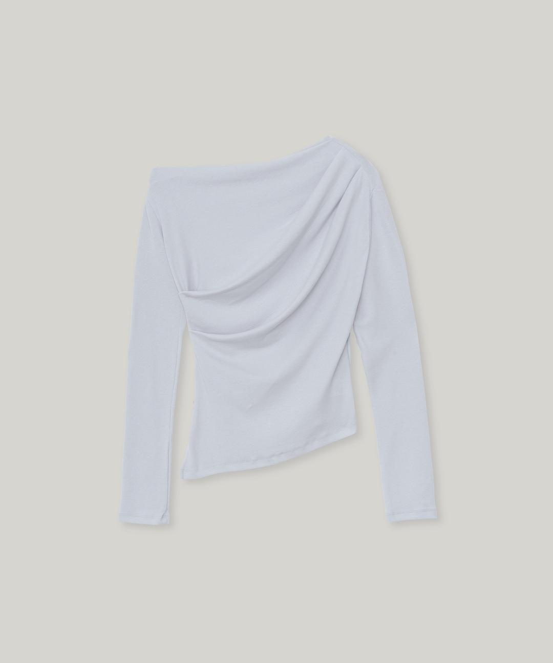 드레이프 티셔츠 (pale blue)