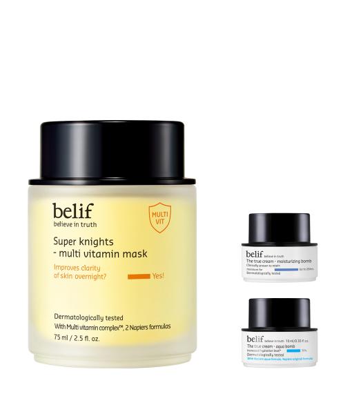 빌리프(BELIF)  슈퍼 나이츠 - 멀티 비타민 마스크 75ml - 후기 | 무신사