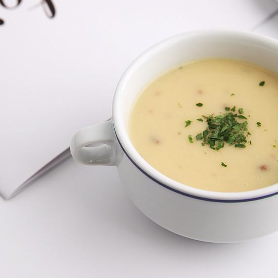 폴바살 이사바 양손스프볼 260ml 코발트블루라인 도자기식기 홈카페 디저트 아이스크림볼