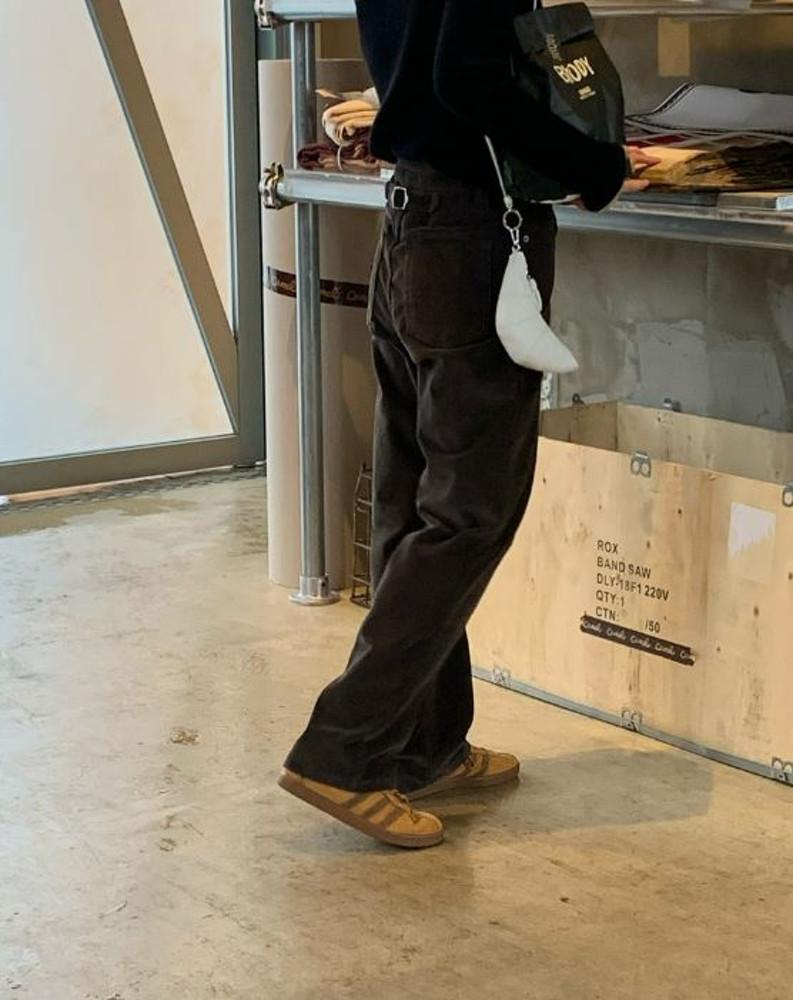 BR 골덴 비죠 팬츠 코듀로이 스판 일자 바지 (3 color)