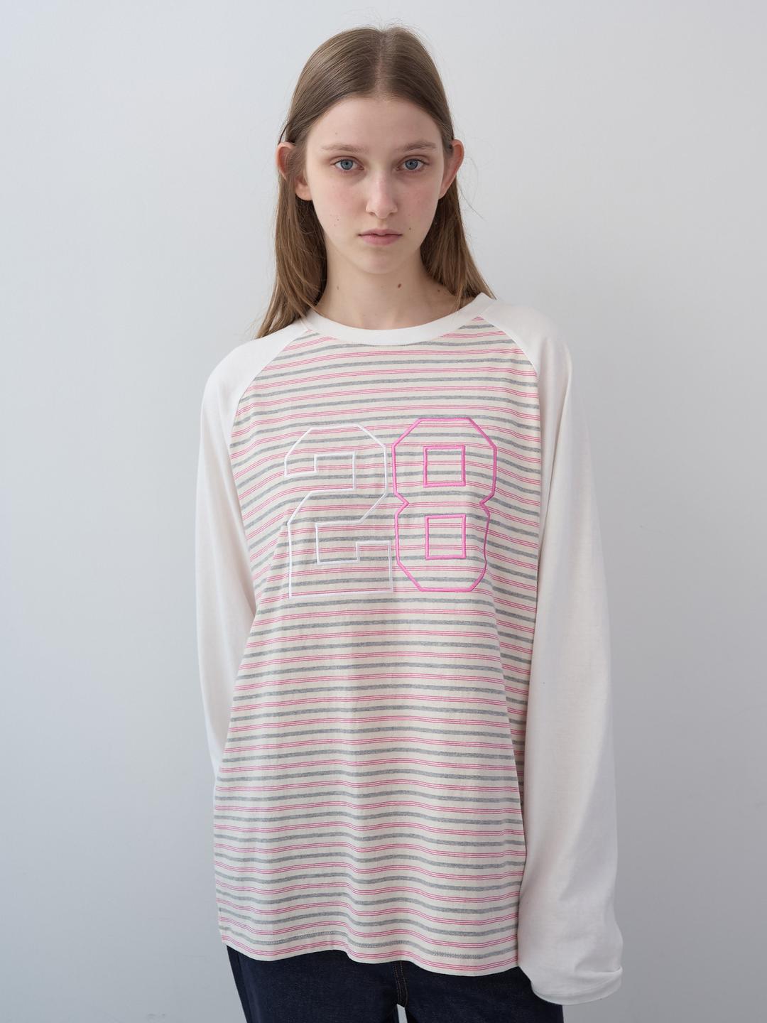 믹스 패브릭 박시 LST (Ivory)