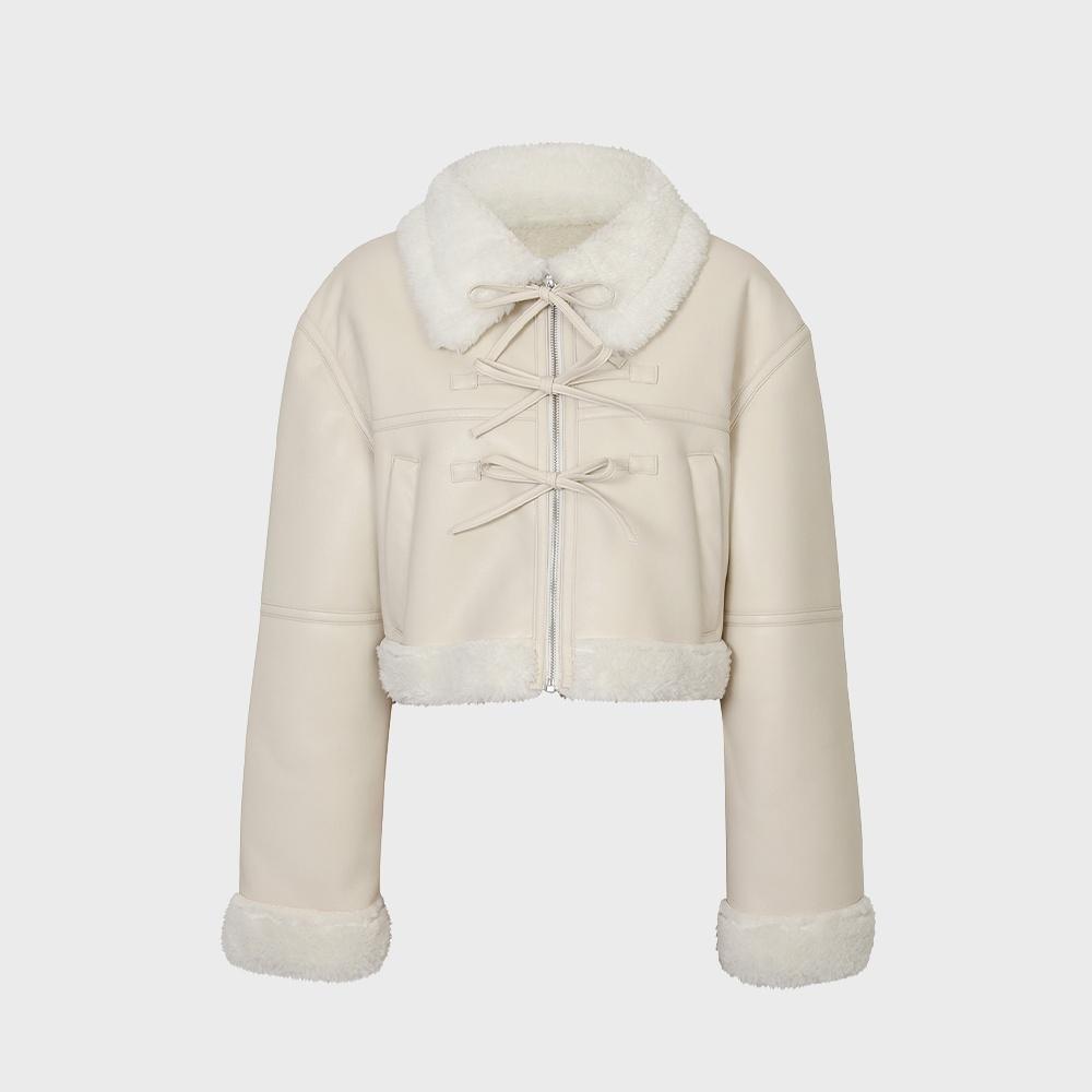 LUCY MUSTANG JACKET cream