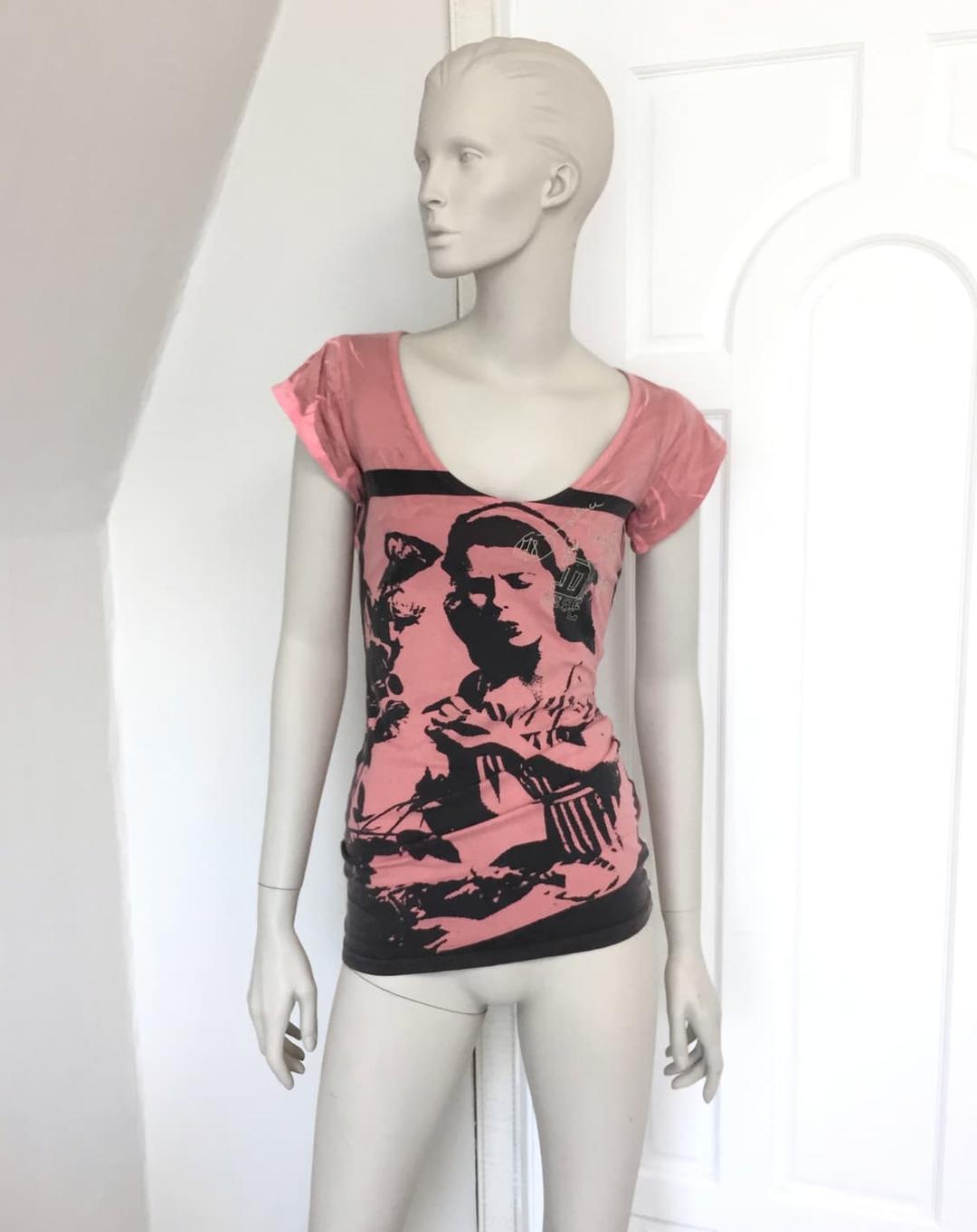 디젤 Vintage Women print top | 후루츠패밀리