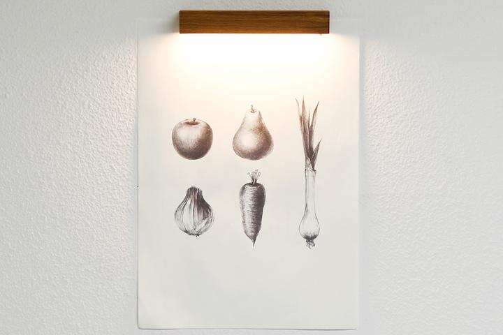 Big Hang lamp 포스터 부착형 원목 조명(250단계밝기조절기능)