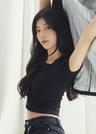 [5/2 예약배송] 스퀘어넥 반팔티_BLACK - 게스코리아