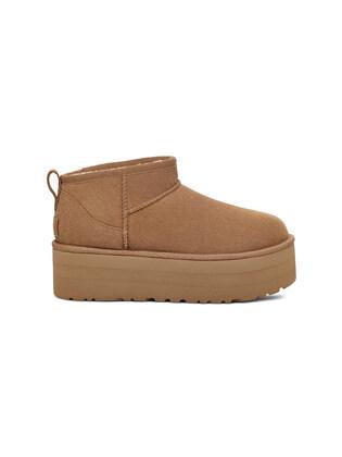 클래식 울트라 미니 플랫폼 양털 부츠_Classic Ultra Mini Platform 1135092 CHE_1662302519_Chestnut