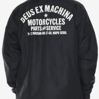 DEUS EX MACHINA 데우스 서울 코치자켓 SEOUL COACH JACKET (Black)