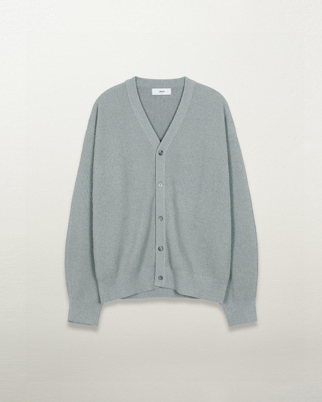 폴 벌룬 디테일 가디건 GRAY