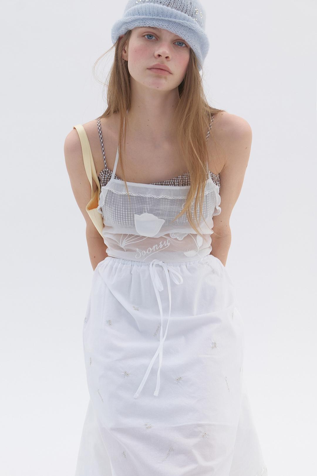 Patchwork Top White