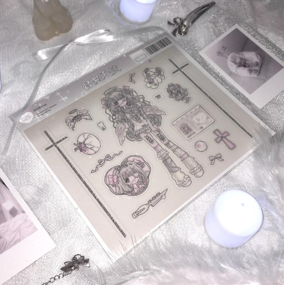[밀키하트] 괴이천사 66 스티커