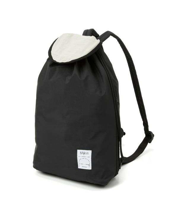 탑 포켓 슬링 백팩 블랙