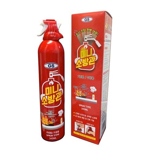 지에스켐 미니소방관 차량용 소화기 - 비상/안전용품 | 쿠팡