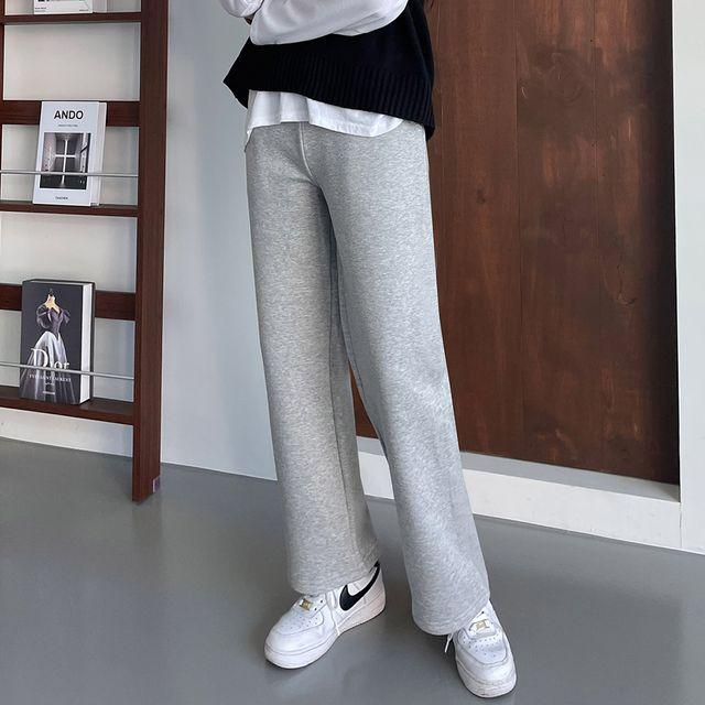 [당일출고/교복템!] 라떼 양기모 트레이닝 밴딩 팬츠