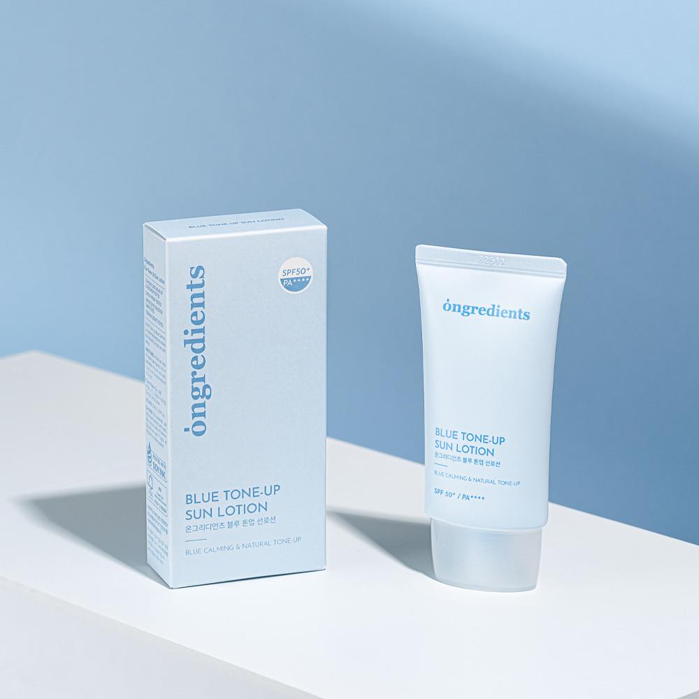 [선크림]블루 톤업 선 로션 50ml : ongredients