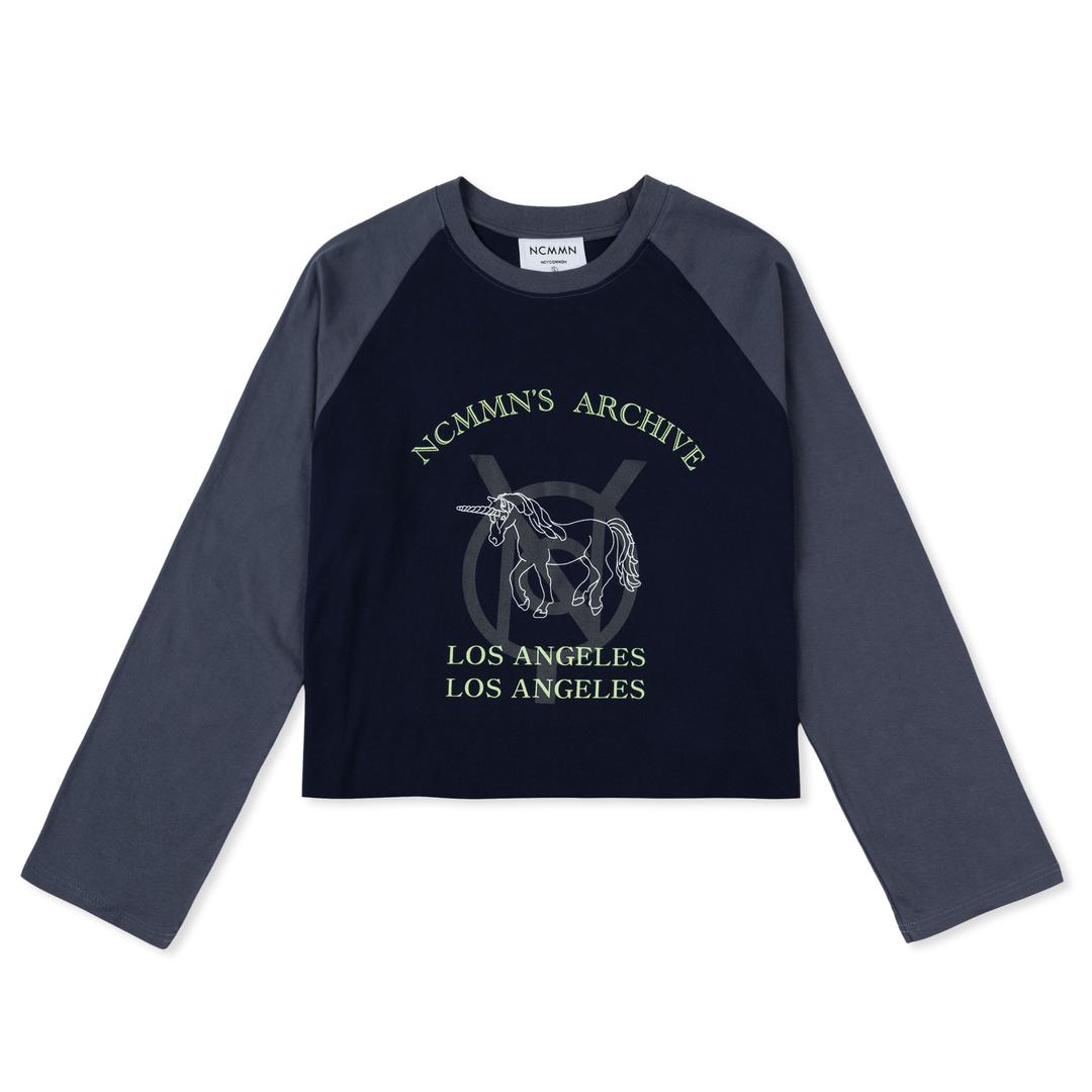 [신상예약세일][WOMEN] UNICORN CROP LONGSLEEVE NY