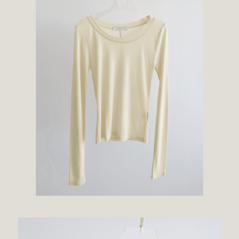 데일리마켓 tencel slim tee / 6color