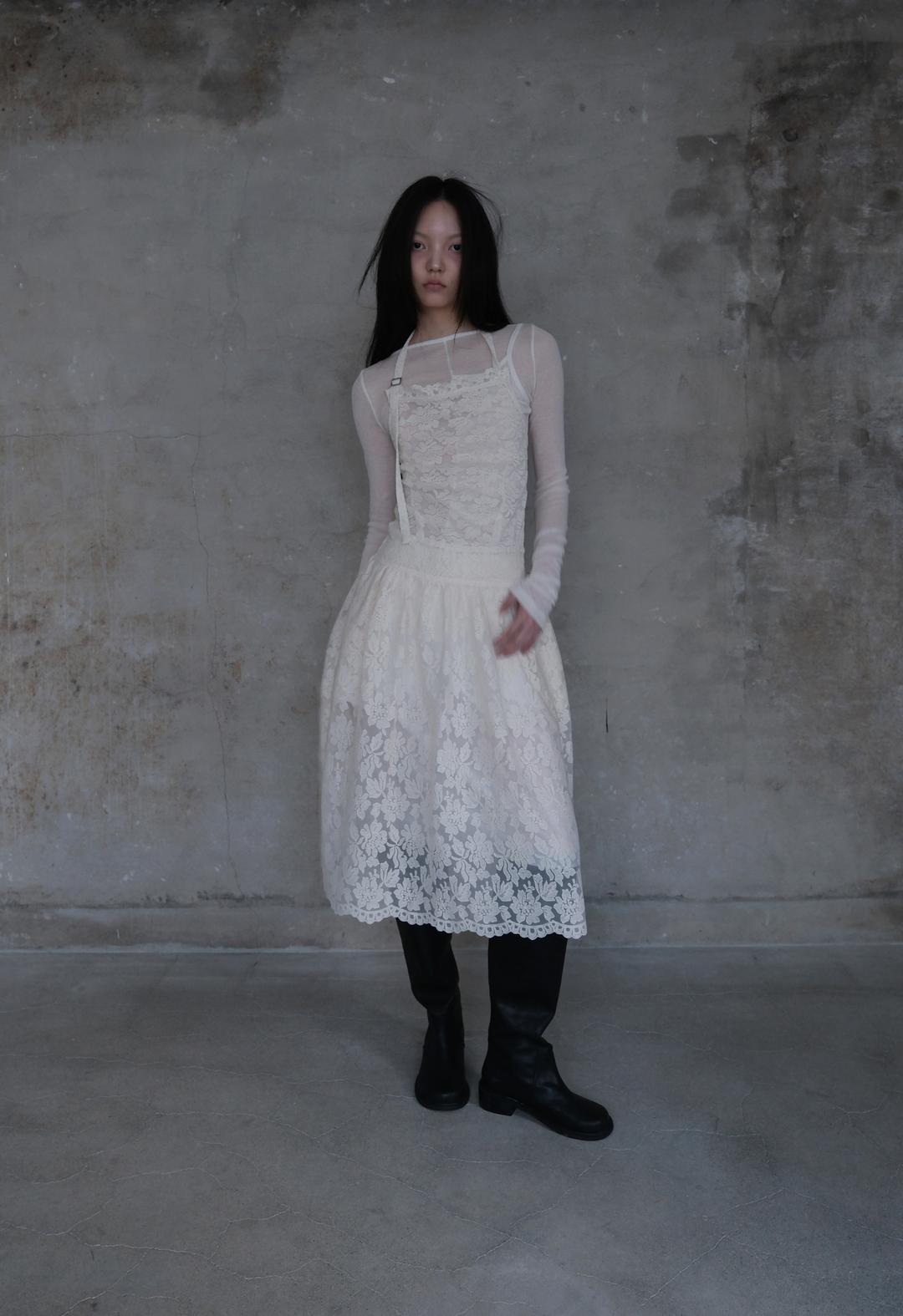 Lace Apron Dress