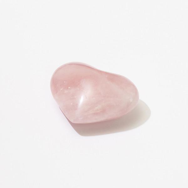 [CARVED STONE] ROSE QUARTZ - HEART 로즈쿼츠 하트