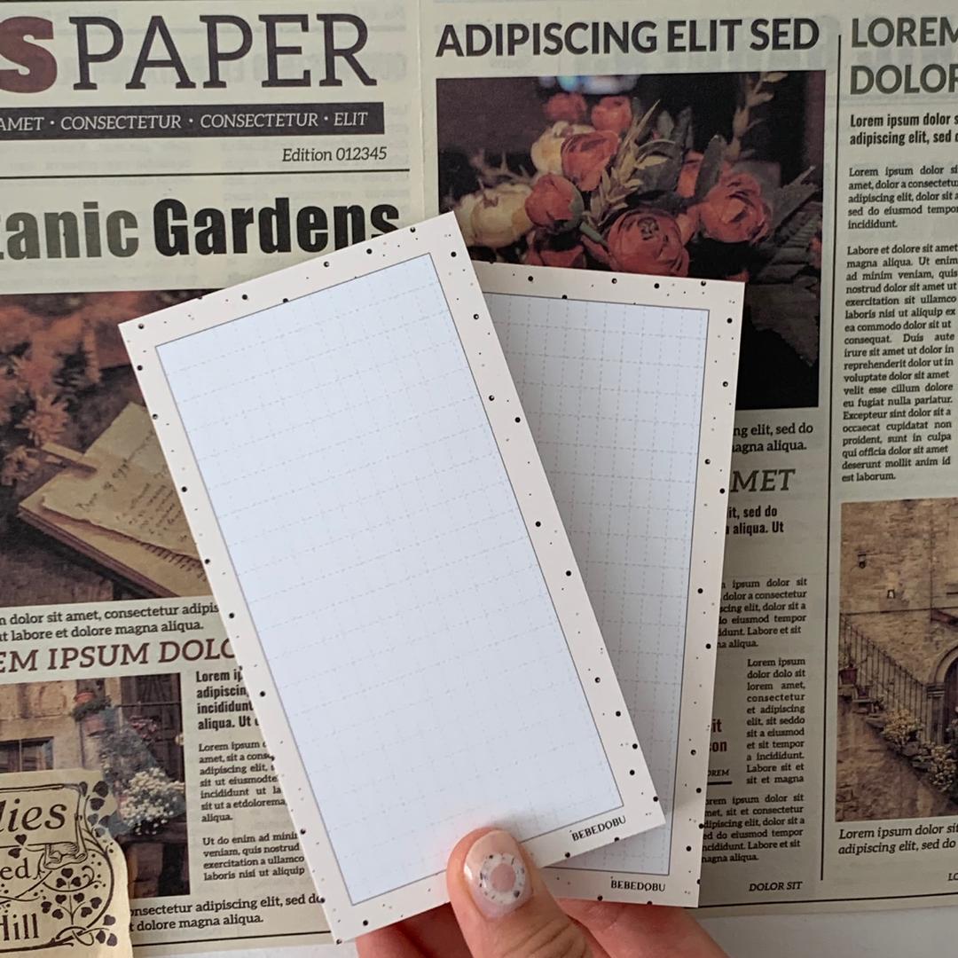 조약돌 소떡메 l 베베두부 소떡메 노트패드 떡메모지 떡메