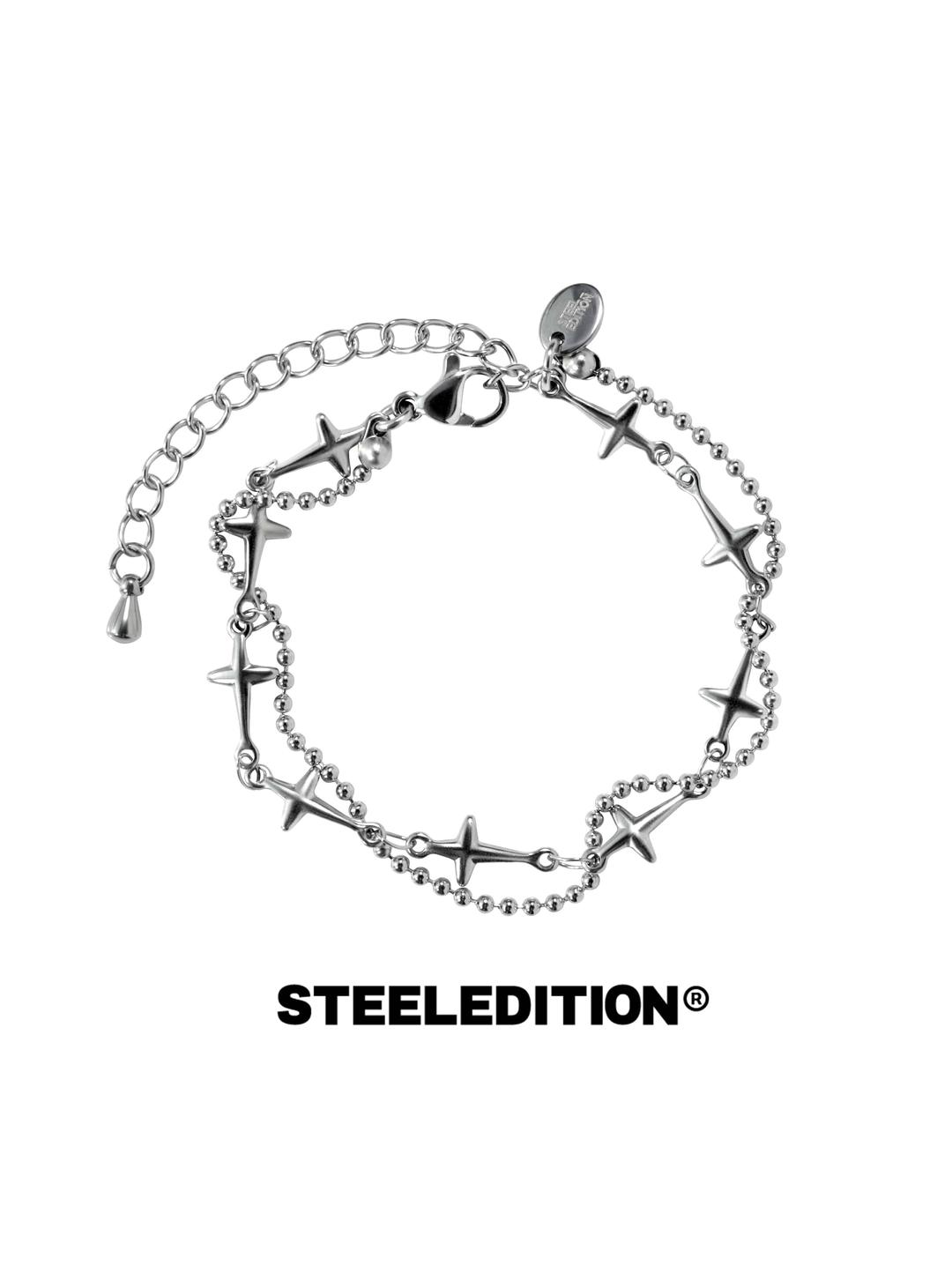 *오늘출발(3시)* 십자가 별 𝙘𝙧𝙤𝙨𝙨 𝙨𝙩𝙖𝙧✶체인 팔찌 *1mm 라운드 반지 무료증정*