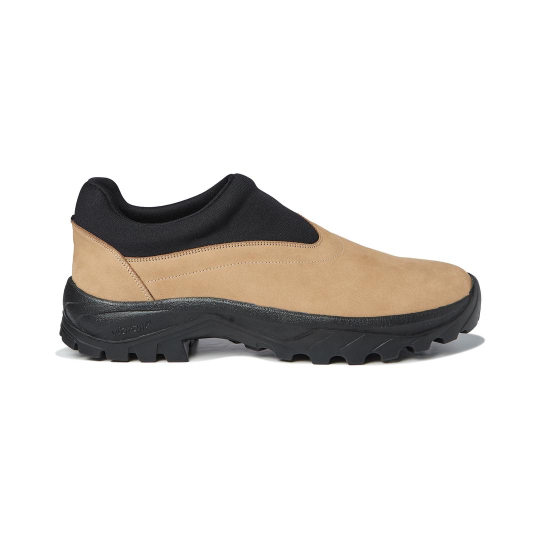 mmrb neoprene slip-on sneakers (brown)