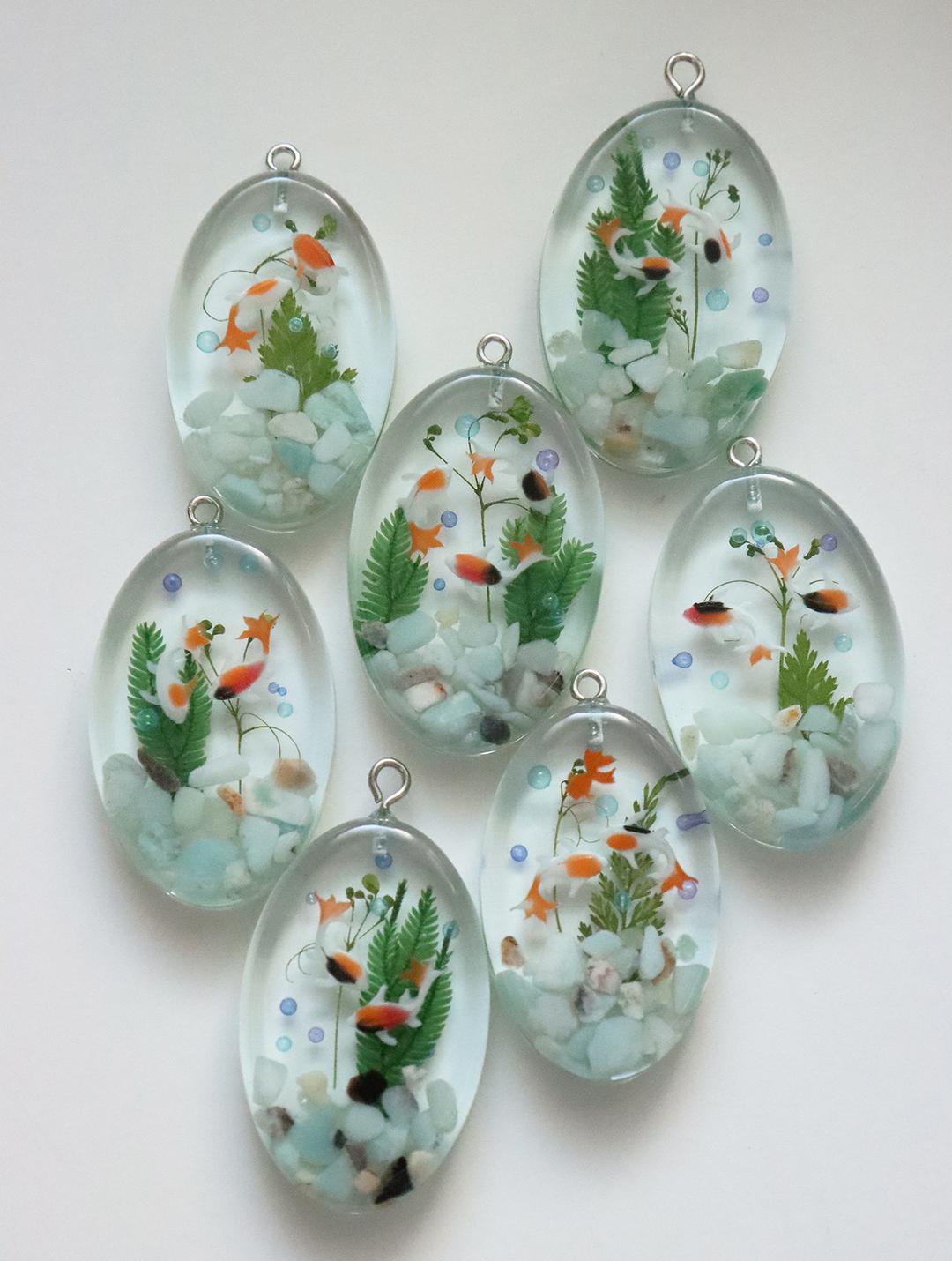 작은 어항 키링 - ver.7