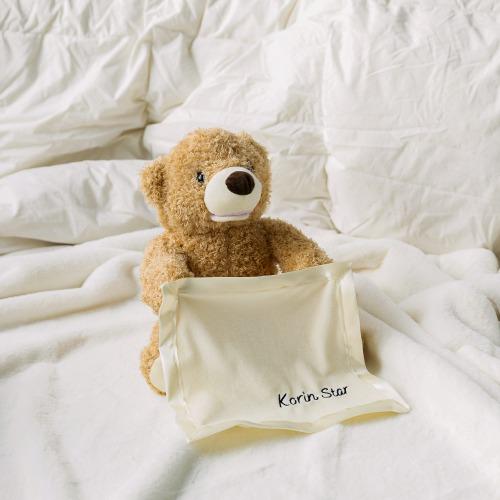 [코린별] 까꿍 곰돌이 인형