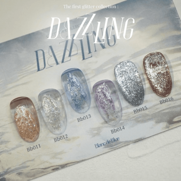 블랑드블루 데즐링 6종단품 글리터통젤