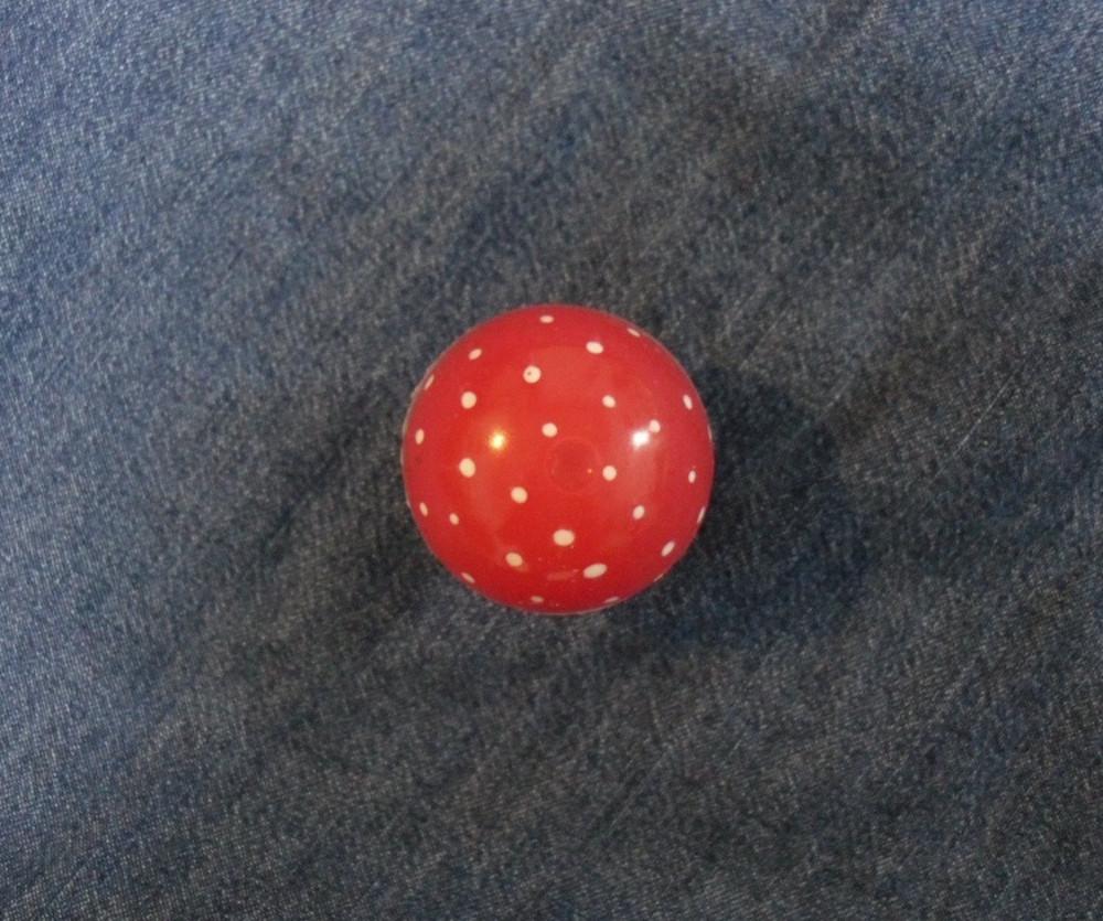 [griptok] polka dots red