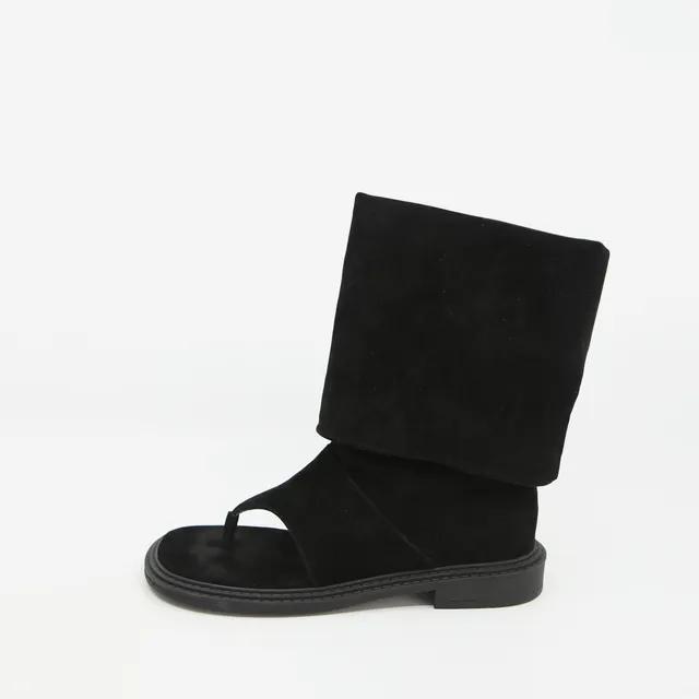 【BOHEMIAN SEOUL】BOHEMSEO ECLIPSE LINEN FLIP FLOP BOOTS BOHEMIAN SEOUL] ECLIPSE LINEN FLIP FLOP BOOTS 正規品 韓国
