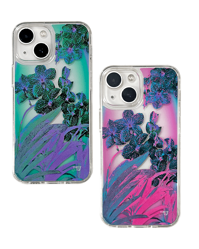Space Flower Clear Case