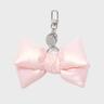 [29CM단독] Padded Ribbon Keyring (Ballerina Pink)