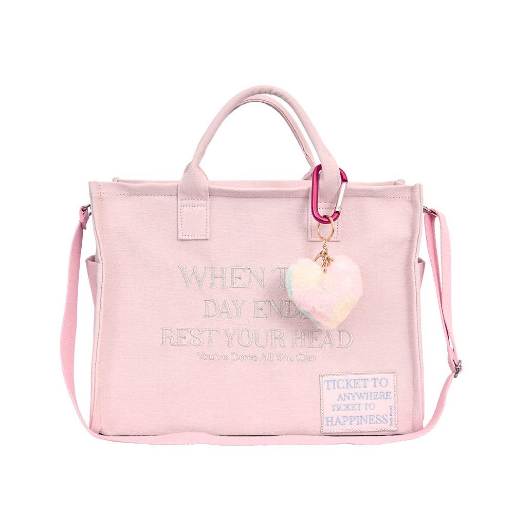 THE WILD TOTE BABY PINK LARGE