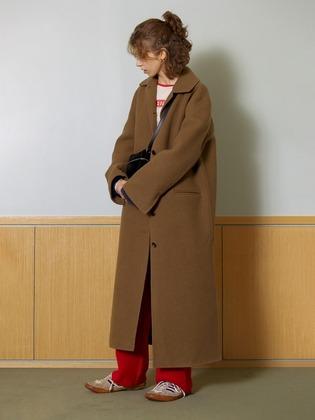 zibelling handmade coat - d/olive