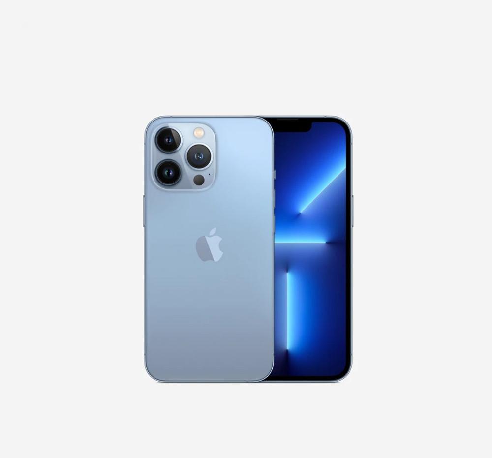 [Apple 아이폰 13 프로맥스 ] 애플 아이폰 13 프로 맥스 512기가 시에라 블루 (국내 정식 발매 제품)  MLLJ3KH/A