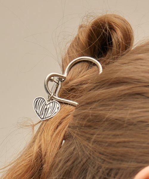 PO HEART PIN(SILVER)