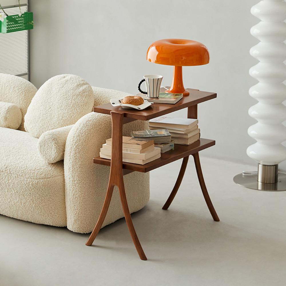 우드 낮은 책장 북타워 테이블 겸 진열대 전시대 감성 스튜디오 인테리어 가구