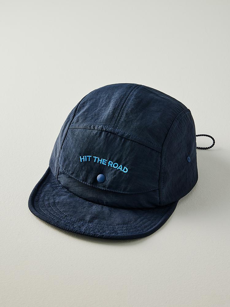[new] foldable camp-cap (navy)