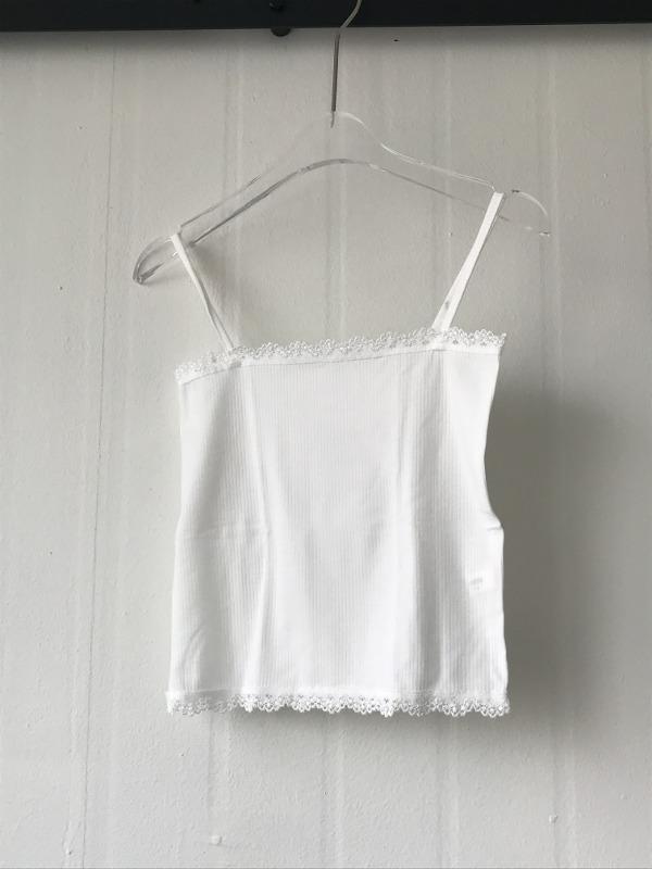 lovely lace sleeveless (3color)