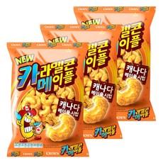 크라운 카라멜콘 메이플  154g, 3개