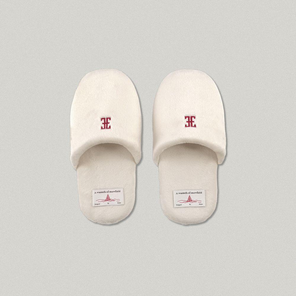 CLASSIC LOGO ROOM SHOES [IVORY]