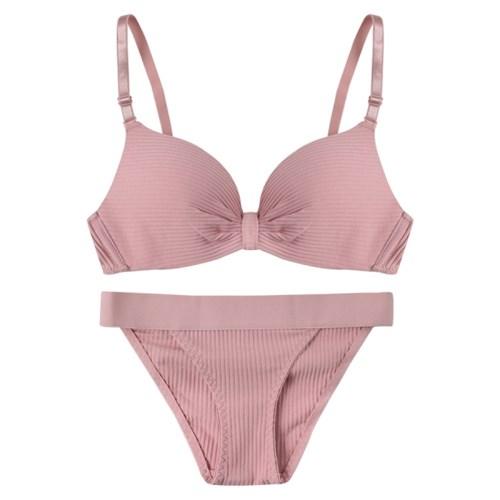 [프리부] 머랭 리본 브라 SET_(1195504)