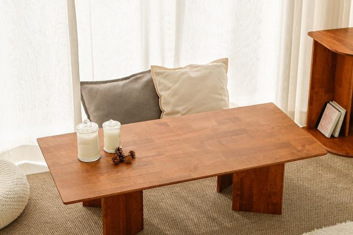 라일라 거실 소파 좌식 원목 티테이블 1200 DO24002