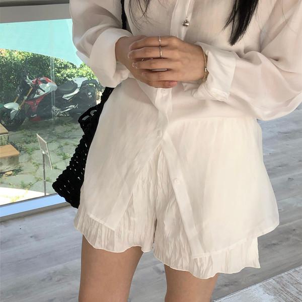 Wrinkle shorts