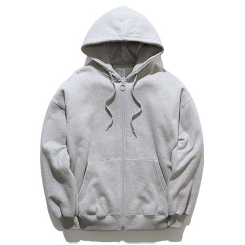 하이 양기모 후드집업 그레이 HJHD2082